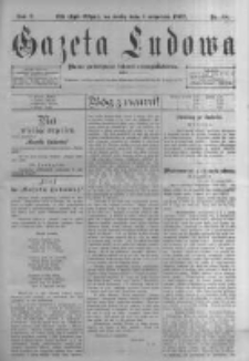 Gazeta Ludowa: pismo poświęcone ludowi ewangielickiemu. 1897.09.01 R.2 nr68