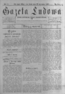 Gazeta Ludowa: pismo poświęcone ludowi ewangielickiemu. 1897.09.22 R.2 nr74