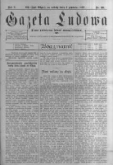 Gazeta Ludowa: pismo poświęcone ludowi ewangielickiemu. 1897.12.04 R.2 nr95