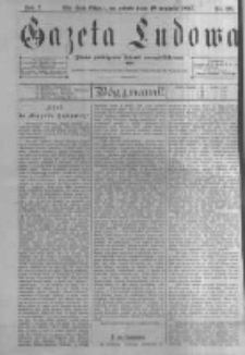 Gazeta Ludowa: pismo poświęcone ludowi ewangielickiemu. 1897.12.18 R.2 nr99