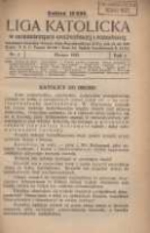 Liga Katolicka w Archidiecezji Gnieźnieńskiej i Poznańskiej 1925.03 R.3 Nr3