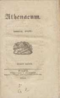 Athenauem: pismo poświęcone historii, literaturze, sztukom, krytyce itd. 1845 Nr6