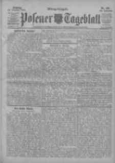 Posener Tageblatt 1903.12.22 Jg.42 Nr598