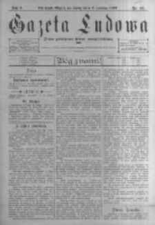 Gazeta Ludowa: pismo poświęcone ludowi ewangielickiemu. 1897.06.02 R.2 nr43