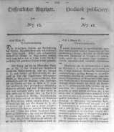 Oeffentlicher Anzeiger zum Amtsblatt No.12. der K&ouml;nigl. Preuss. Regierung zu Bromberg. 1837