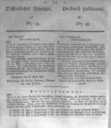 Oeffentlicher Anzeiger zum Amtsblatt No.18. der K&ouml;nigl. Preuss. Regierung zu Bromberg. 1837