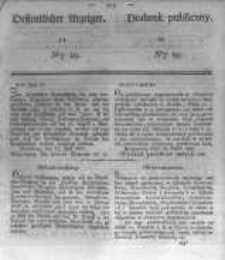 Oeffentlicher Anzeiger zum Amtsblatt No.29. der Königl. Preuss. Regierung zu Bromberg. 1837