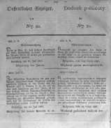 Oeffentlicher Anzeiger zum Amtsblatt No.30. der K&ouml;nigl. Preuss. Regierung zu Bromberg. 1837