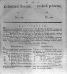 Oeffentlicher Anzeiger zum Amtsblatt No.40. der K&ouml;nigl. Preuss. Regierung zu Bromberg. 1837