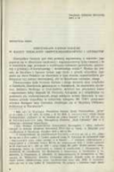 Mieczysław Stefan Geniusz w kręgu działaczy niepodległościowych i literat&oacute;w. Pamiętnik Biblioteki K&oacute;rnickiej Z. 13.