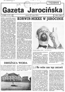 Gazeta Jarocińska 1992.03.27 Nr13(77)