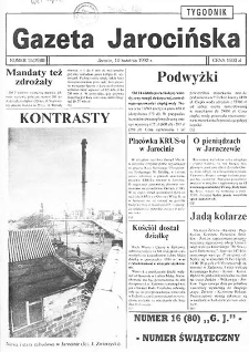 Gazeta Jarocińska 1992.04.10 Nr15(79)