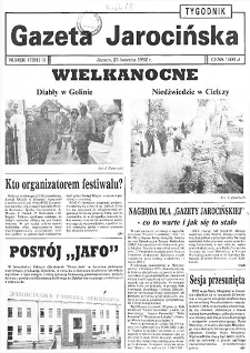 Gazeta Jarocińska 1992.04.24 Nr17(81)