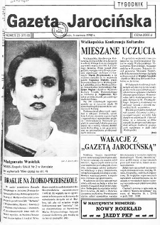 Gazeta Jarocińska 1992.06.05 Nr23(87)