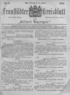 Fraust&auml;dter Kreisblatt. 1883.02.21 Nr15