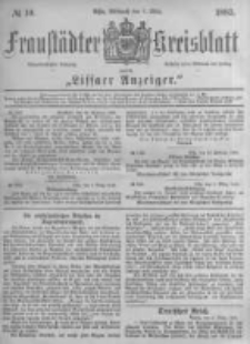 Fraust&auml;dter Kreisblatt. 1883.03.07 Nr19