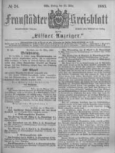 Fraustädter Kreisblatt. 1883.03.23 Nr24