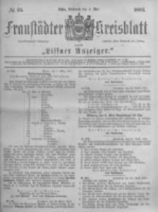 Fraustädter Kreisblatt. 1883.05.02 Nr35