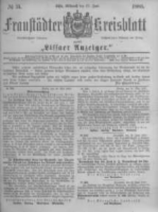 Fraustädter Kreisblatt. 1883.06.27 Nr51