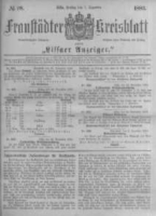 Fraust&auml;dter Kreisblatt. 1883.12.07 Nr98