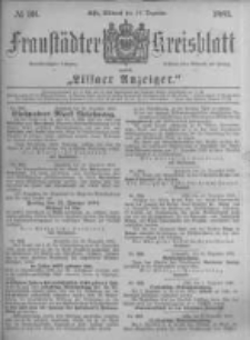 Fraustädter Kreisblatt. 1883.12.19 Nr101