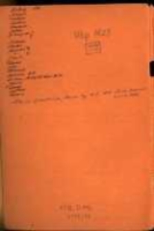 Wypisy z ksiąg metrykalnych parafii rzymskokatolickich archidiecezji gnieźnieńskiej, diecezji poznańskiej i włocławskiej z lat 1636-1671, 1697-1900, z akt hipotecznych Gniezna oraz sądu w Żninie z lat 1357-1946 i wypisy dotyczące wizytacji w dobrach kapituły metropolitalnej gnieźnieńskiej