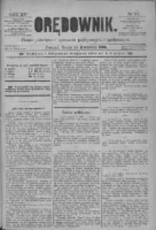 Orędownik: pismo poświęcone sprawom politycznym i spółecznym 1885.04.29 R.15 Nr97