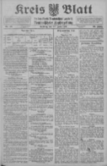 Kreis Blatt für den Kreis Neutomischeler zugleich Hopfenzeitung 1911.06.20 Jg.30 Nr49