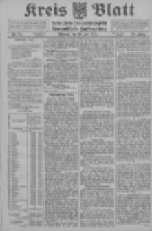 Kreis Blatt für den Kreis Neutomischeler zugleich Hopfenzeitung 1914.07.29 Jg.38 Nr88