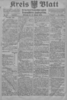 Kreis Blatt f&uuml;r den Kreis Neutomischeler zugleich Hopfenzeitung 1916.01.12 Jg.41 Nr5
