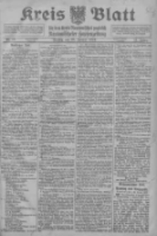 Kreis Blatt f&uuml;r den Kreis Neutomischeler zugleich Hopfenzeitung 1916.01.28 Jg.41 Nr12