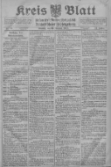 Kreis Blatt f&uuml;r den Kreis Neutomischeler zugleich Hopfenzeitung 1916.01.31 Jg.41 Nr13