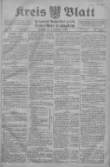 Kreis Blatt f&uuml;r den Kreis Neutomischeler zugleich Hopfenzeitung 1916.02.04 Jg.41 Nr15