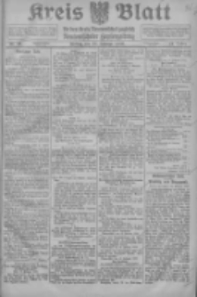 Kreis Blatt f&uuml;r den Kreis Neutomischeler zugleich Hopfenzeitung 1916.02.18 Jg.41 Nr21
