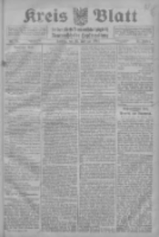 Kreis Blatt f&uuml;r den Kreis Neutomischeler zugleich Hopfenzeitung 1916.02.25 Jg.41 Nr24