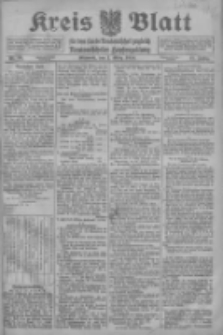 Kreis Blatt f&uuml;r den Kreis Neutomischeler zugleich Hopfenzeitung 1916.03.01 Jg.41 Nr26