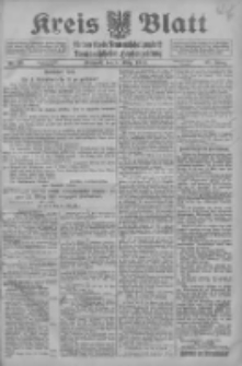 Kreis Blatt f&uuml;r den Kreis Neutomischeler zugleich Hopfenzeitung 1916.03.08 Jg.41 Nr29