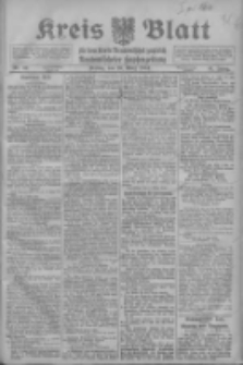 Kreis Blatt f&uuml;r den Kreis Neutomischeler zugleich Hopfenzeitung 1916.03.10 Jg.41 Nr30