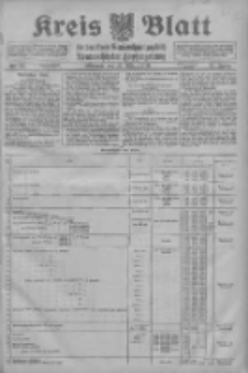 Kreis Blatt f&uuml;r den Kreis Neutomischeler zugleich Hopfenzeitung 1916.03.15 Jg.41 Nr32