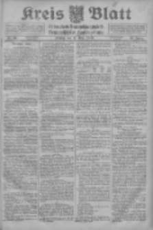 Kreis Blatt f&uuml;r den Kreis Neutomischeler zugleich Hopfenzeitung 1916.03.17 Jg.41 Nr33