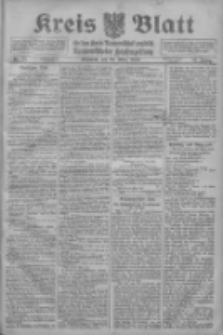 Kreis Blatt f&uuml;r den Kreis Neutomischeler zugleich Hopfenzeitung 1916.03.22 Jg.41 Nr35