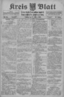 Kreis Blatt f&uuml;r den Kreis Neutomischeler zugleich Hopfenzeitung 1916.03.31 Jg.41 Nr39