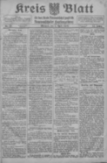 Kreis Blatt f&uuml;r den Kreis Neutomischeler zugleich Hopfenzeitung 1916.04.05 Jg.41 Nr41