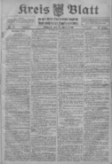Kreis Blatt f&uuml;r den Kreis Neutomischeler zugleich Hopfenzeitung 1916.04.19 Jg.41 Nr47