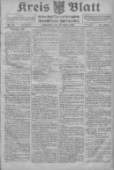 Kreis Blatt für den Kreis Neutomischeler zugleich Hopfenzeitung 1916.04.22 Jg.41 Nr48