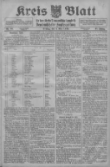 Kreis Blatt f&uuml;r den Kreis Neutomischeler zugleich Hopfenzeitung 1916.05.05 Jg.41 Nr53