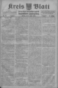 Kreis Blatt f&uuml;r den Kreis Neutomischeler zugleich Hopfenzeitung 1916.06.02 Jg.41 Nr65