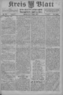Kreis Blatt f&uuml;r den Kreis Neutomischeler zugleich Hopfenzeitung 1916.06.09 Jg.41 Nr68
