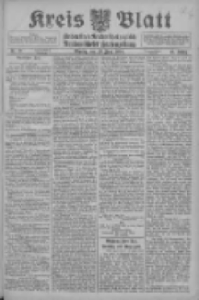 Kreis Blatt f&uuml;r den Kreis Neutomischeler zugleich Hopfenzeitung 1916.06.19 Jg.41 Nr71