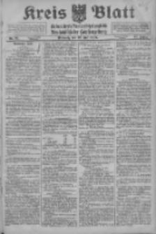 Kreis Blatt f&uuml;r den Kreis Neutomischeler zugleich Hopfenzeitung 1916.07.12 Jg.41 Nr81